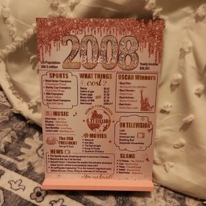 2008 Backdrop Party Decoration